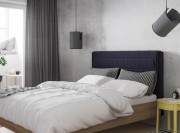 日式簡(jiǎn)潔清新風(fēng)70平米二居室臥室背景墻裝修效果圖 日式簡(jiǎn)潔清新風(fēng)70平米二居室臥室背景墻裝修效果圖