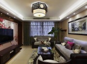 唯美古風(fēng)中式風(fēng)格100平米二居室客廳吊頂裝修效果圖 唯美古風(fēng)中式風(fēng)格100平米二居室客廳吊頂裝修效果圖