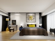 時(shí)尚簡(jiǎn)約現(xiàn)代風(fēng)格200平米別墅臥室背景墻裝修效果圖 時(shí)尚簡(jiǎn)約現(xiàn)代風(fēng)格200平米別墅臥室背景墻裝修效果圖