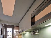 亮麗歐式風格60平米公寓廚房櫥柜裝修效果圖