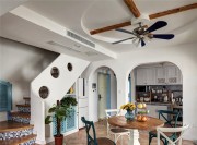 舒適的地中海風(fēng)格120平米復(fù)式樓梯裝修效果圖 舒適的地中海風(fēng)格120平米復(fù)式樓梯裝修效果圖