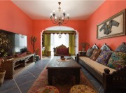 熱情的東南亞風(fēng)格100平米二居室客廳裝修效果圖 熱情的東南亞風(fēng)格100平米二居室客廳裝修效果圖