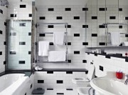 夢幻混搭的地中海風格160平米別墅衛生間裝修效果圖