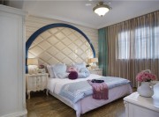 蔚藍基調(diào)的地中海風(fēng)格130平米三居室臥室窗戶裝修效果圖 蔚藍基調(diào)的地中海風(fēng)格130平米三居室臥室窗戶裝修效果圖