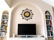 簡(jiǎn)約田園風(fēng)格80平米二居室電視背景墻裝修效果圖 簡(jiǎn)約田園風(fēng)格80平米二居室電視背景墻裝修效果圖