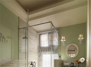 雅致的田園風(fēng)格140平米四居室衛(wèi)生間裝修效果圖 雅致的田園風(fēng)格140平米四居室衛(wèi)生間裝修效果圖