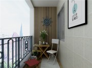 情趣十足的地中海風格110平米三居室陽臺裝修效果圖 情趣十足的地中海風格110平米三居室陽臺裝修效果圖