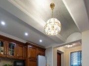 柔和美式風(fēng)格120平米復(fù)式loft餐廳吊頂裝修效果圖 柔和美式風(fēng)格120平米復(fù)式loft餐廳吊頂裝修效果圖