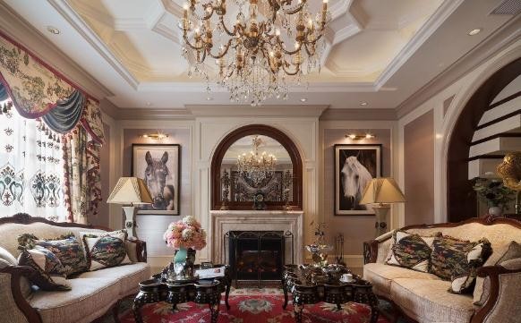 高貴奢華美式風(fēng)格180平米別墅裝修效果圖 高貴奢華美式風(fēng)格180平米別墅裝修效果圖