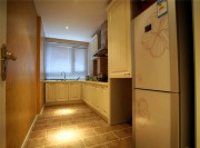 浪漫碎花田園風(fēng)格120平米三居室廚房裝修效果圖 浪漫碎花田園風(fēng)格120平米三居室廚房裝修效果圖