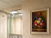 簡(jiǎn)約田園風(fēng)格80平米二居室衛(wèi)生間裝修效果圖 簡(jiǎn)約田園風(fēng)格80平米二居室衛(wèi)生間裝修效果圖