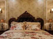 柔和美式風(fēng)格120平米復(fù)式loft臥室背景墻裝修效果圖 柔和美式風(fēng)格120平米復(fù)式loft臥室背景墻裝修效果圖