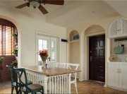 滿滿愛的田園風(fēng)格100平米三居室餐廳裝修效果圖 滿滿愛的田園風(fēng)格100平米三居室餐廳裝修效果圖