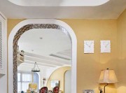 混搭的地中海風格90平米二居室玄關(guān)裝修效果圖