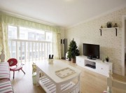 清新的地中海風(fēng)格90平米小復(fù)式客廳窗戶(hù)裝修效果圖 清新的地中海風(fēng)格90平米小復(fù)式客廳窗戶(hù)裝修效果圖