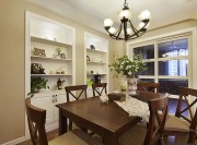 復(fù)古田園風(fēng)格100平米復(fù)式餐廳裝修效果圖 復(fù)古田園風(fēng)格100平米復(fù)式餐廳裝修效果圖