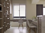簡(jiǎn)約清新日式風(fēng)格90平米四居室書房壁櫥裝修效果圖 簡(jiǎn)約清新日式風(fēng)格90平米四居室書房壁櫥裝修效果圖