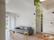 綠意盎然日式風(fēng)格100平米三居室客廳背景墻裝修效果圖 綠意盎然日式風(fēng)格100平米三居室客廳背景墻裝修效果圖