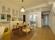 溫馨的北歐風(fēng)格130平米三居室餐廳裝修效果圖 溫馨的北歐風(fēng)格130平米三居室餐廳裝修效果圖