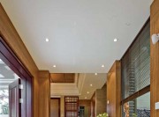 華麗大氣中式風格140平米三居室玄關(guān)過道裝修效果圖