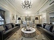 高端精品新古典風(fēng)格140平米四居室客廳吊頂裝修效果圖 高端精品新古典風(fēng)格140平米四居室客廳吊頂裝修效果圖