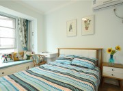 溫馨的北歐風(fēng)格130平米三居室臥室窗戶裝修效果圖 溫馨的北歐風(fēng)格130平米三居室臥室窗戶裝修效果圖