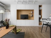 簡單舒適的北歐風(fēng)格90平米復(fù)式電視背景墻裝修效果圖 簡單舒適的北歐風(fēng)格90平米復(fù)式電視背景墻裝修效果圖