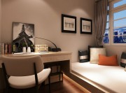 英倫現(xiàn)代簡(jiǎn)約風(fēng)格180平米別墅書(shū)房背景墻裝修效果圖 英倫現(xiàn)代簡(jiǎn)約風(fēng)格180平米別墅書(shū)房背景墻裝修效果圖