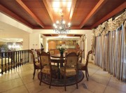 自然舒適歐式風(fēng)格120平米復(fù)式loft餐廳吊頂裝修效果圖 自然舒適歐式風(fēng)格120平米復(fù)式loft餐廳吊頂裝修效果圖