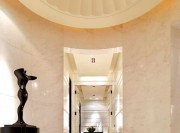 優雅大氣歐式風格120平米四居室玄關過道裝修效果圖