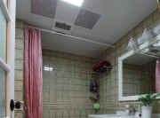 沉穩端莊美式110平米三居室衛生間浴室柜裝修效果圖