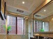 大氣雅致歐式120平米三居室衛生間浴室柜裝修效果圖