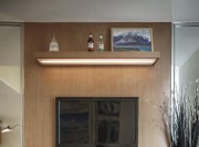 藍色獨特歐式風(fēng)格100平米二居室客廳電視背景墻裝修效果圖