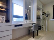 現代質感歐式100平米二居室衣帽間衣柜裝修效果圖