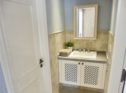 唯美時尚歐式風格80平米二居室衛生間浴室柜裝修效果圖