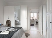 寬敞時(shí)尚北歐風(fēng)格80平米二居室臥室衣柜裝修效果圖