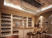 奢華時尚歐式風格130平米三居室客廳吧臺裝修效果圖