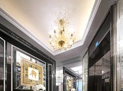 輕盈華麗歐式風格140平米三居室玄關過道裝修效果圖