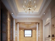 奢華時尚歐式風格130平米三居室衛生間浴室柜裝修效果圖