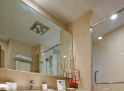 高貴典雅歐式風格120平米三居室衛生間浴室柜裝修效果圖