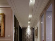 法式浪漫精致130平米四居室玄關過道裝修效果圖