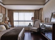 大方優(yōu)雅新古典風格120平米三居室臥室吊頂裝修效果圖