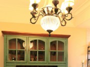 迷霧森林歐式風格220平米別墅餐廳吊頂裝修效果圖