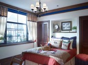 時尚雅致歐式風格240平米別墅兒童房吊頂裝修效果圖