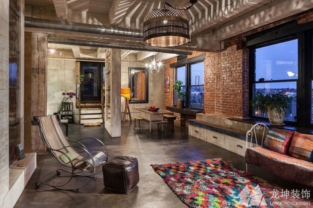 復古精致歐式風格220平米別墅客廳吊頂裝修效果圖