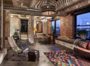 復古精致歐式風格220平米別墅客廳吊頂裝修效果圖