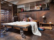 復古精致歐式風格220平米別墅臥室背景墻裝修效果圖