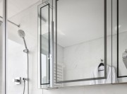 中式山水靜雅120平米三居室衛生間浴室柜裝修效果圖