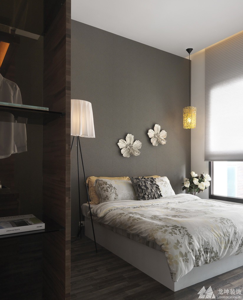 簡(jiǎn)潔清新中式風(fēng)格120平米三居室兒童房背景墻裝修效果圖