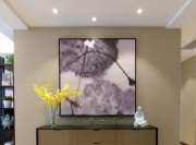 愜意舒適中式風格120平米三居室玄關過道裝修效果圖